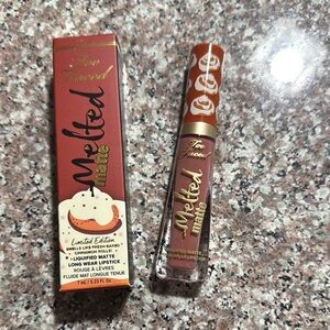 Too Faced Melted Matte Lipstick - Rich Brown